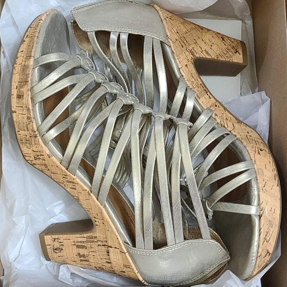 Cork heels